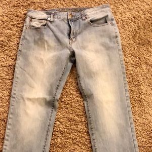 American eagle extreme flex fit jeans.